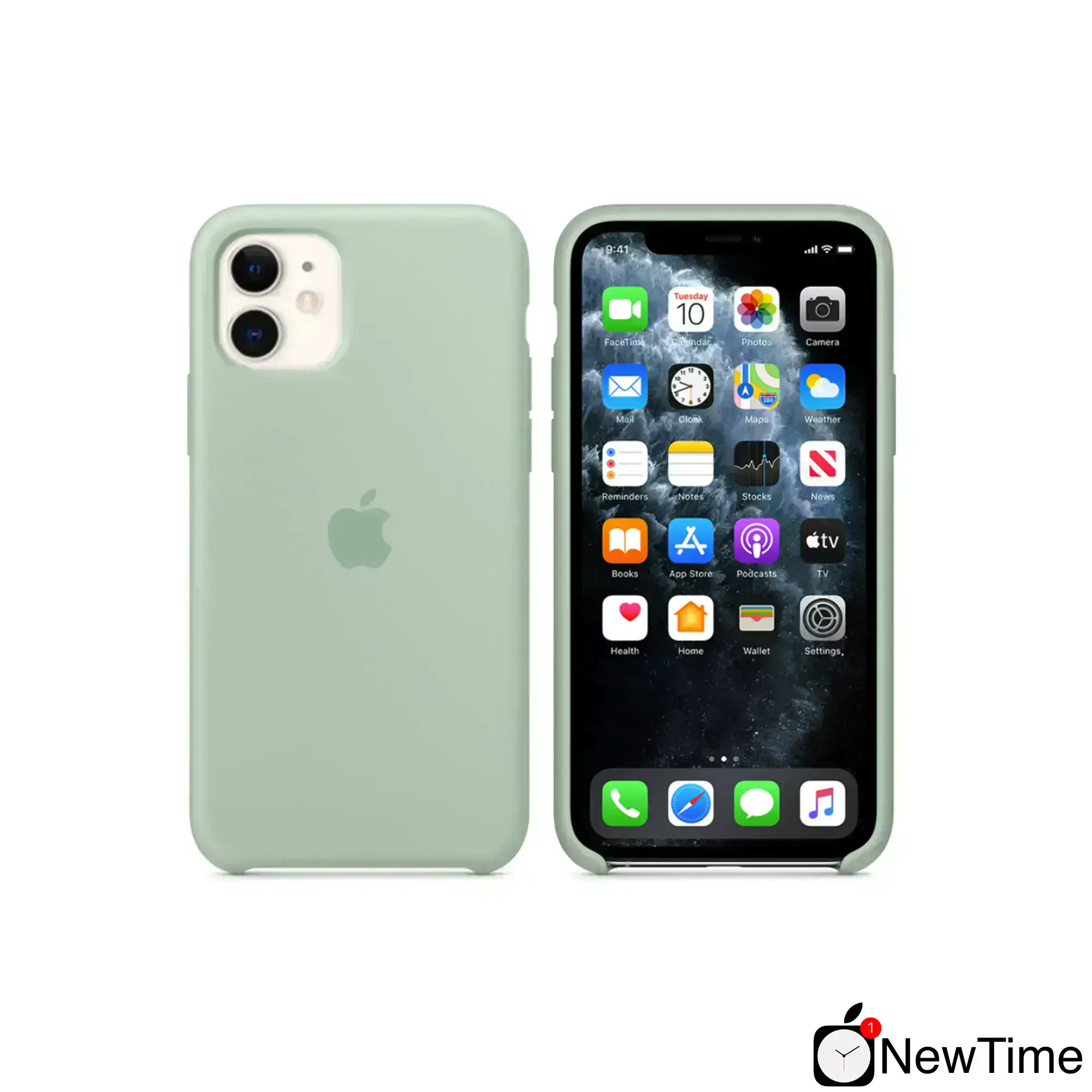 Чохол Apple iPhone 11 Silicone Case Lux Copy - Beryl